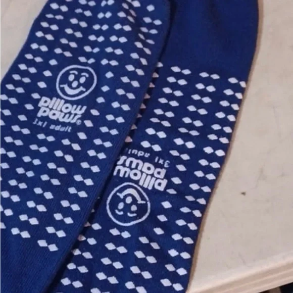 NEW 5 Pr Pillow Paws Bariatric no slip socks 3XL - Picture 4 of 9
